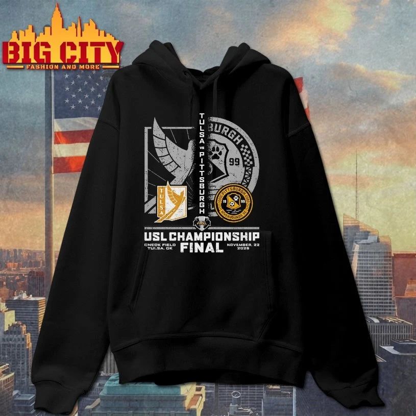 USL Championship Final FC Tulsa Vs. Pittsburgh Riverhounds SC shirt