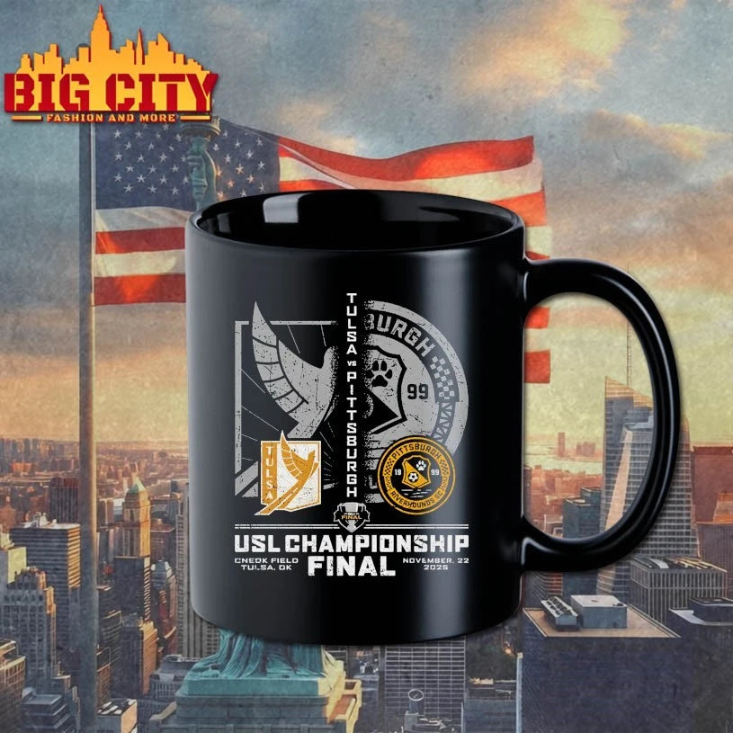 USL Championship Final FC Tulsa Vs. Pittsburgh Riverhounds SC shirt