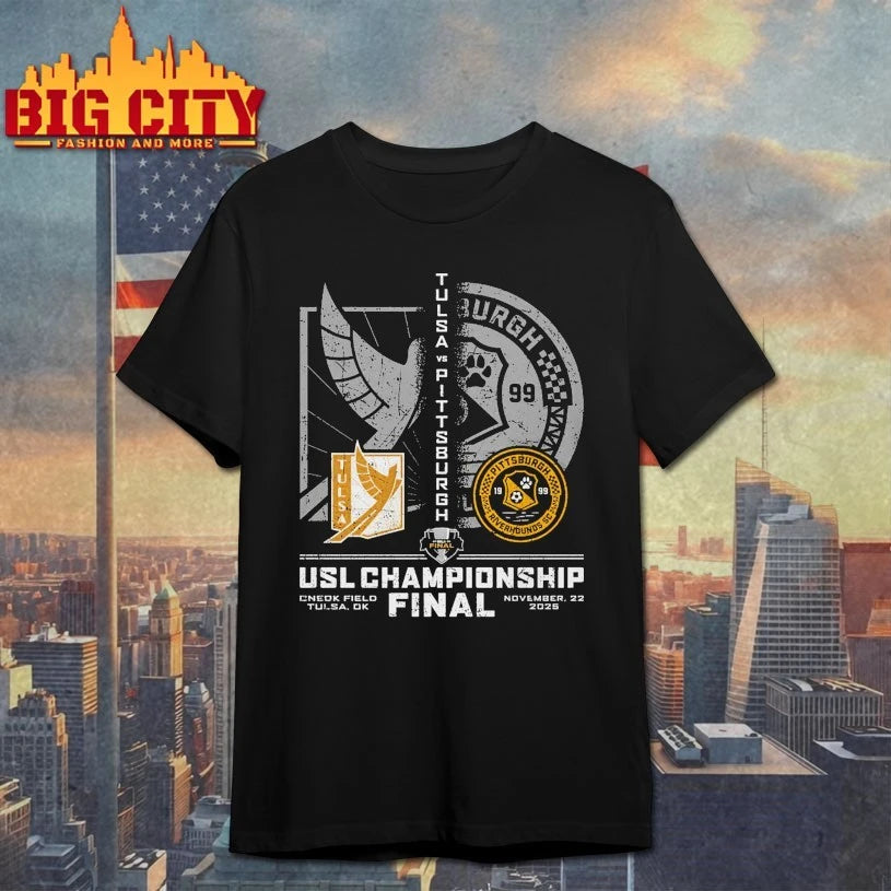 USL Championship Final FC Tulsa Vs. Pittsburgh Riverhounds SC shirt