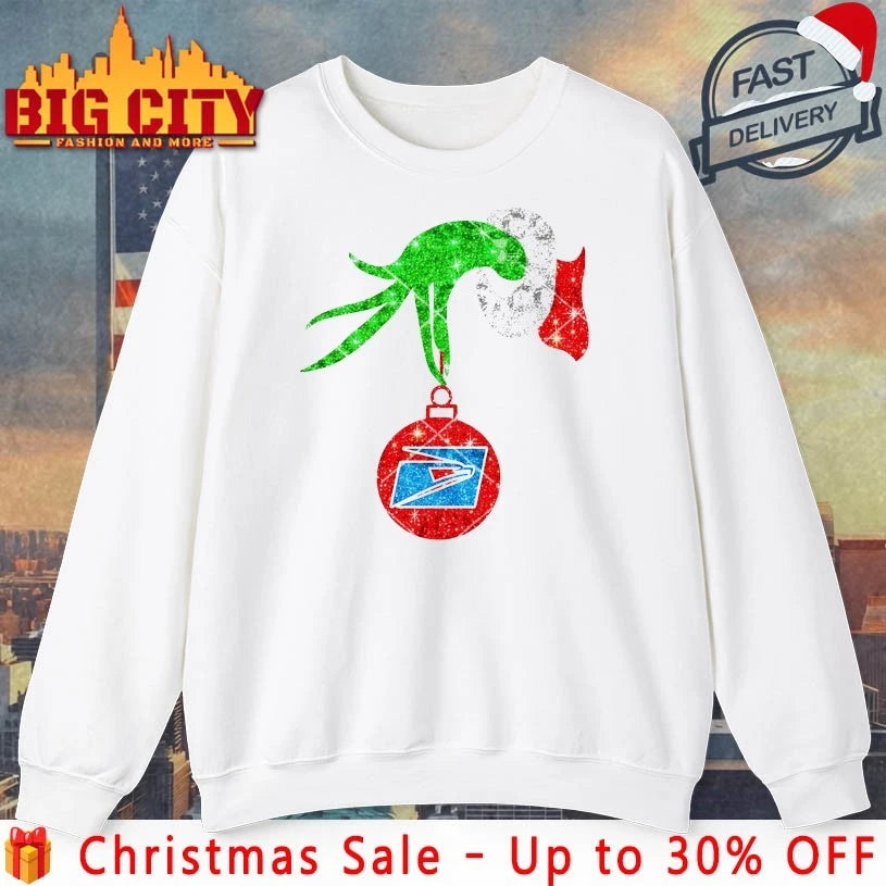 USPS Grinch Hand 2025 shirt