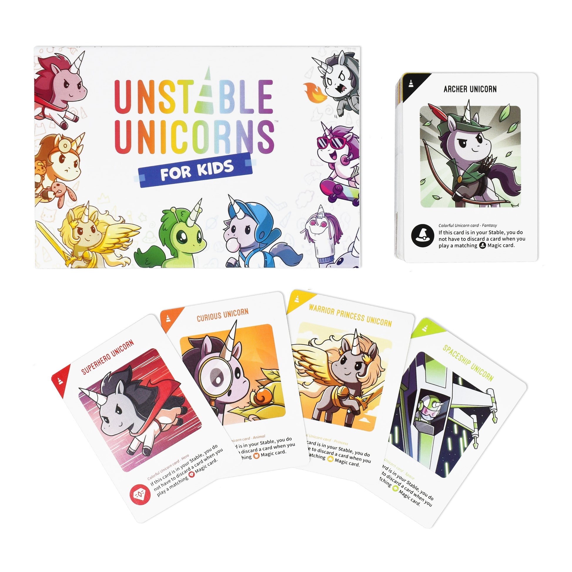 Unstable Unicorns for Kids: Base Game