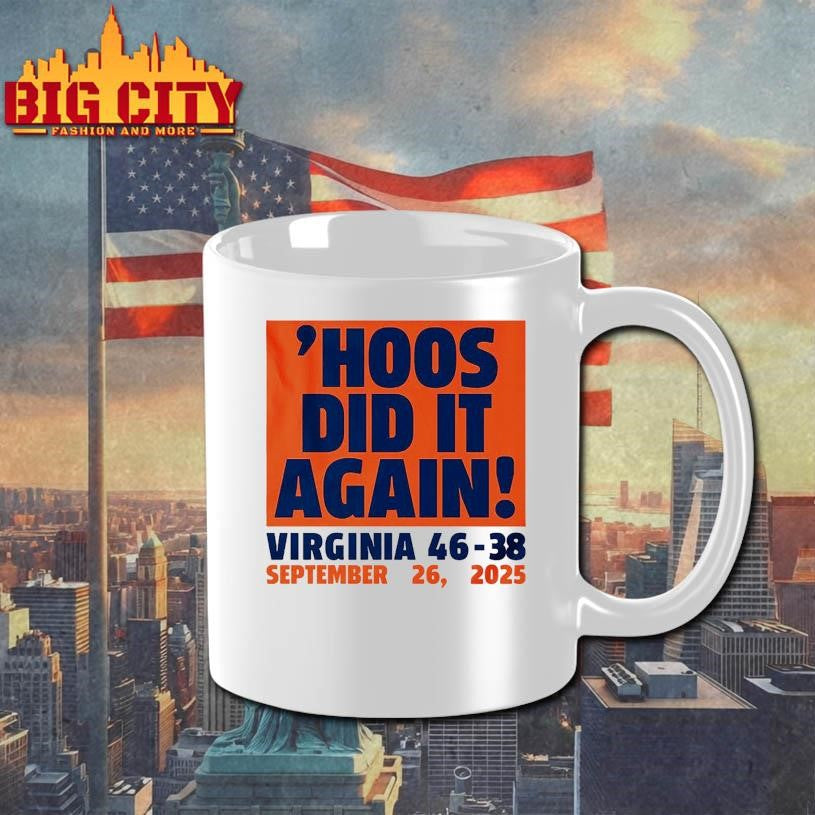 UVA Football ‘Hoos Did It Again! Shirt