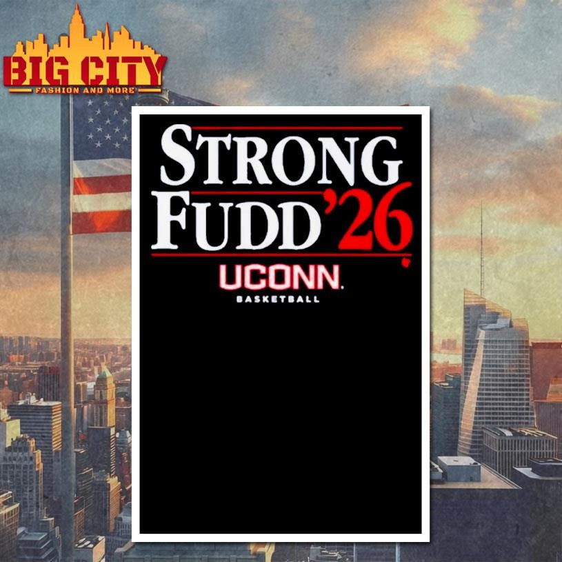 Uconn Basketball Strong Fudd 26 Shirt