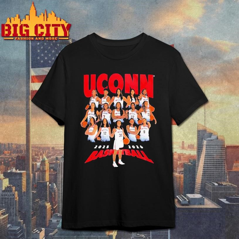 Uconn Huskies Women’s Basketball Team 2026 Shirt