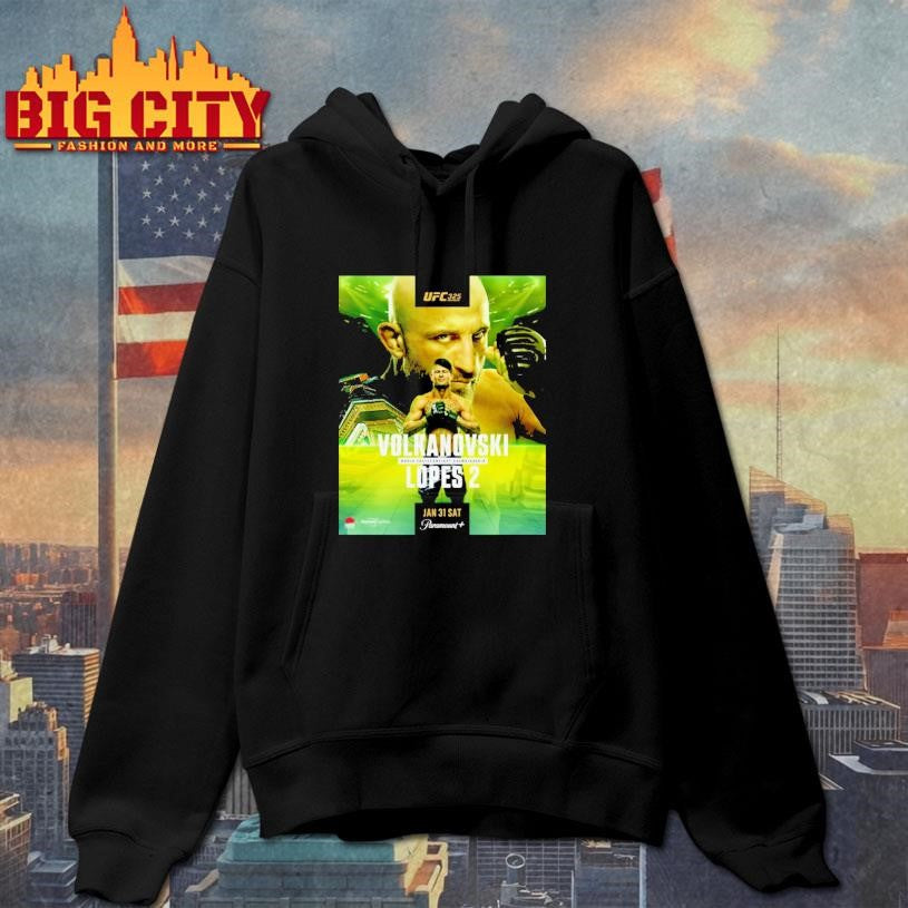 Ufc 325 Volkanovski World Featherweight Championship Lopes 2 Mocom Jan 31 Sat 2025 Shirt