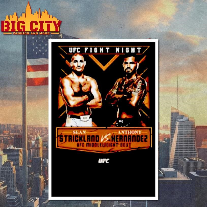 Ufc Fight Night Strickland Vs Hernandez 2026 Shirt