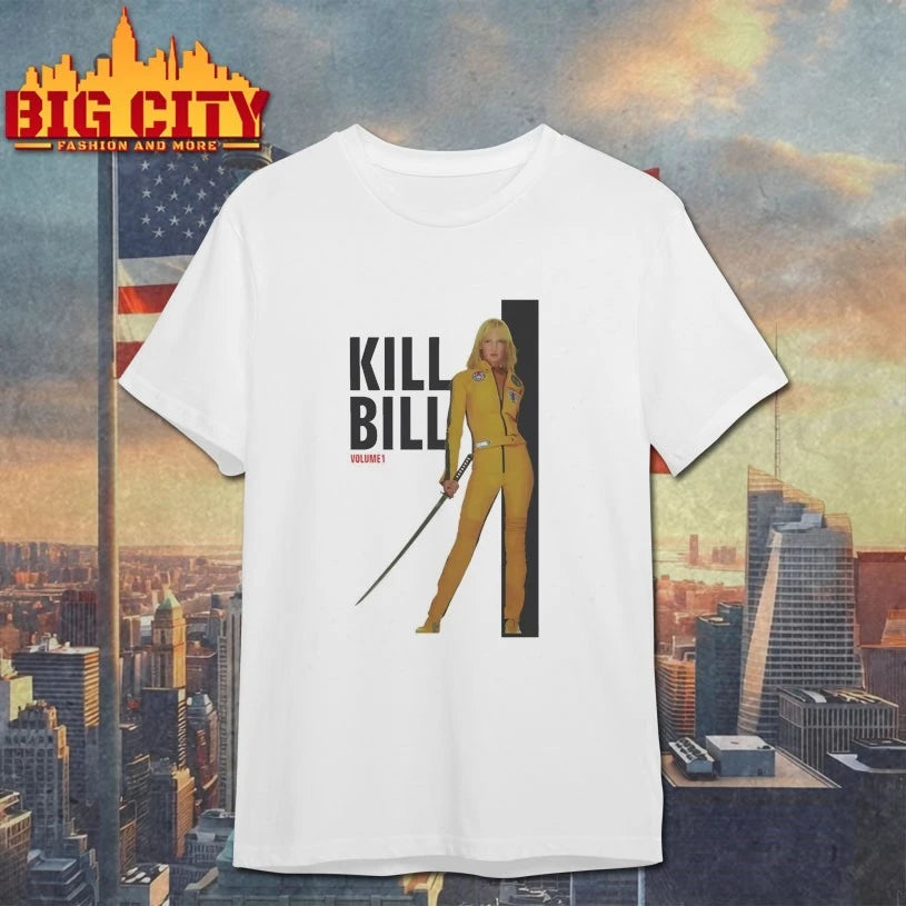 Uma Thurman Kill Bill Quentin shirt