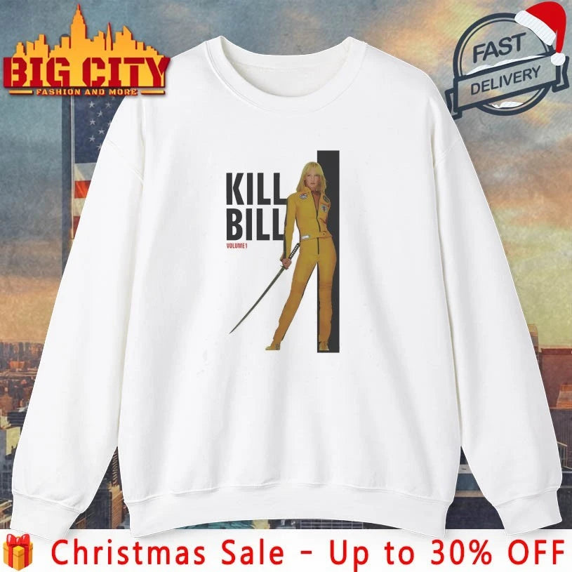 Uma Thurman Kill Bill Quentin shirt
