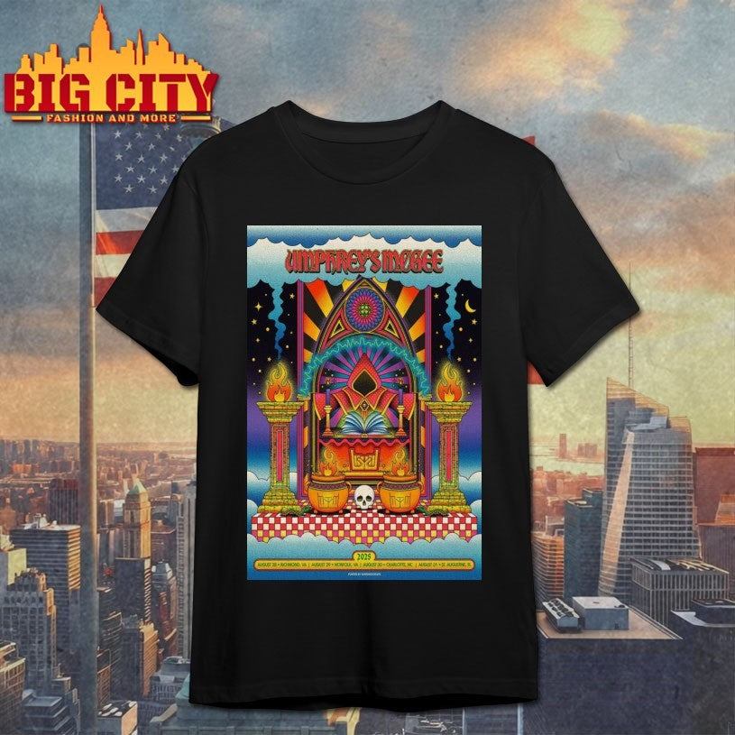Umphrey’s McGee August 2025 Poster Shirts