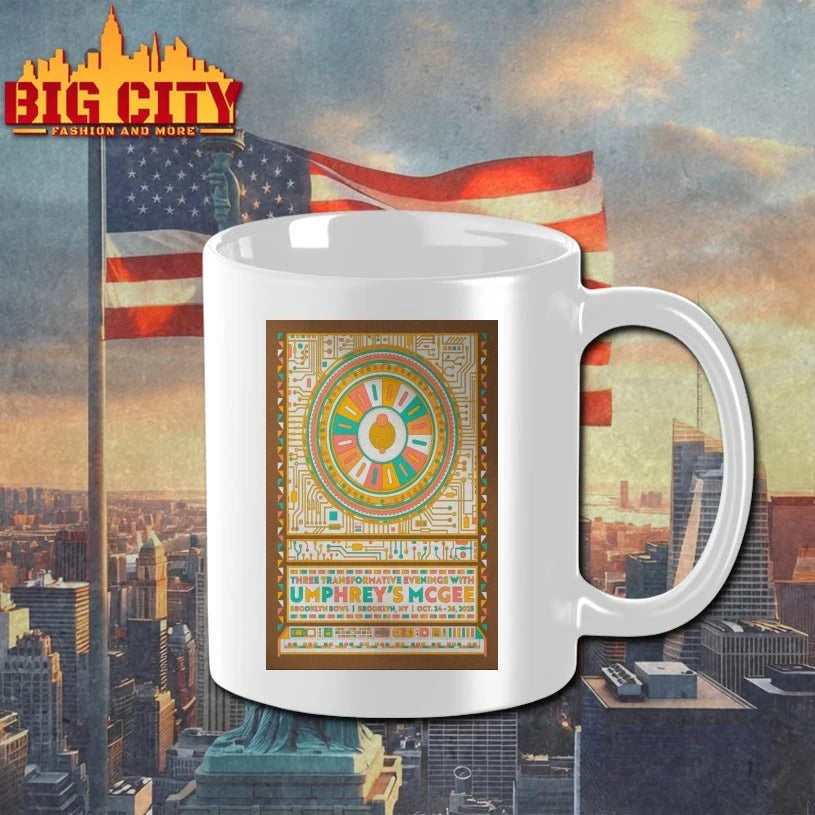 Umphrey’s McGee Brooklyn NY Tour 2025 Poster shirt