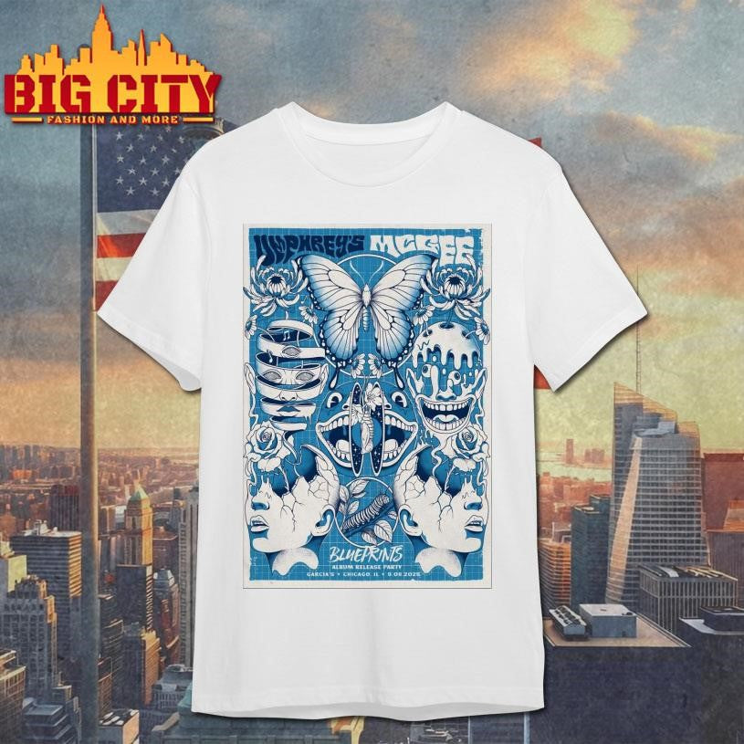 Umphrey’s McGee Garcia’s Chicago IL Sept 8 2025 Poster shirt