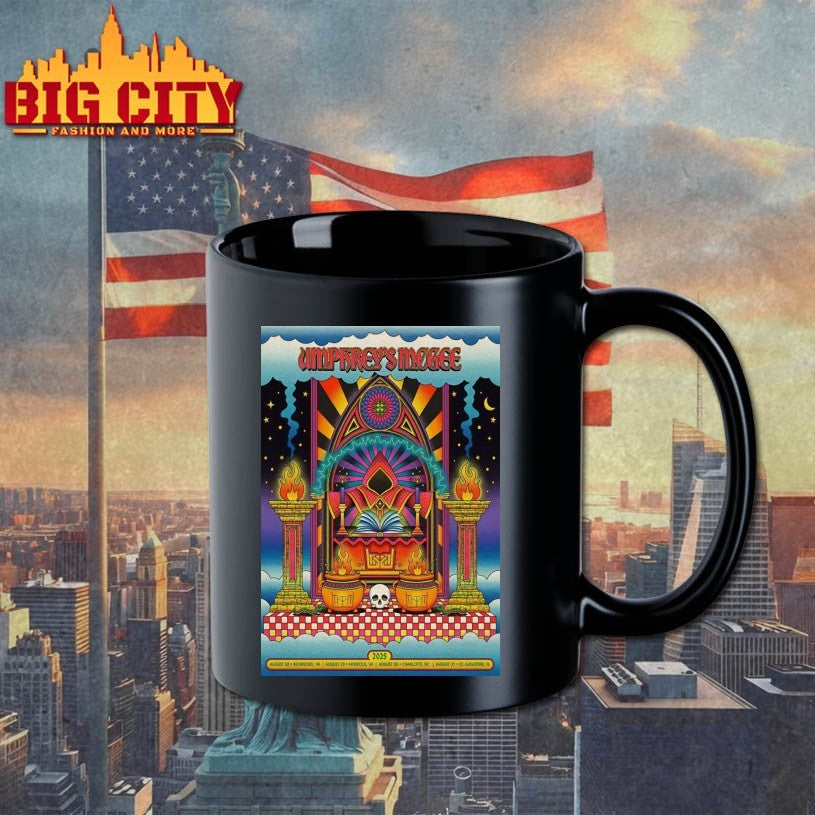 Umphrey’s McGee The National in Richmond VA Aug 28 2025 Poster Shirts