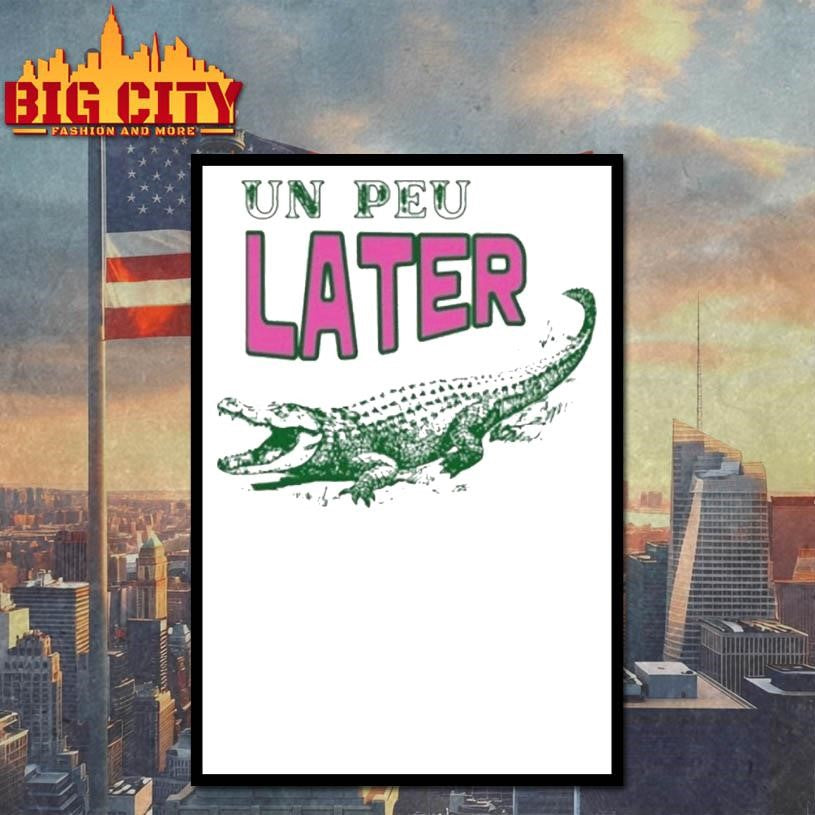 Un Peu Later Alligator French Shirt