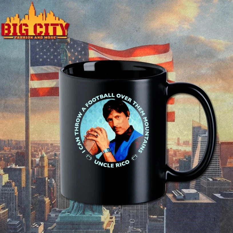 Uncle Rico I can throw a football over them mountains shirt
