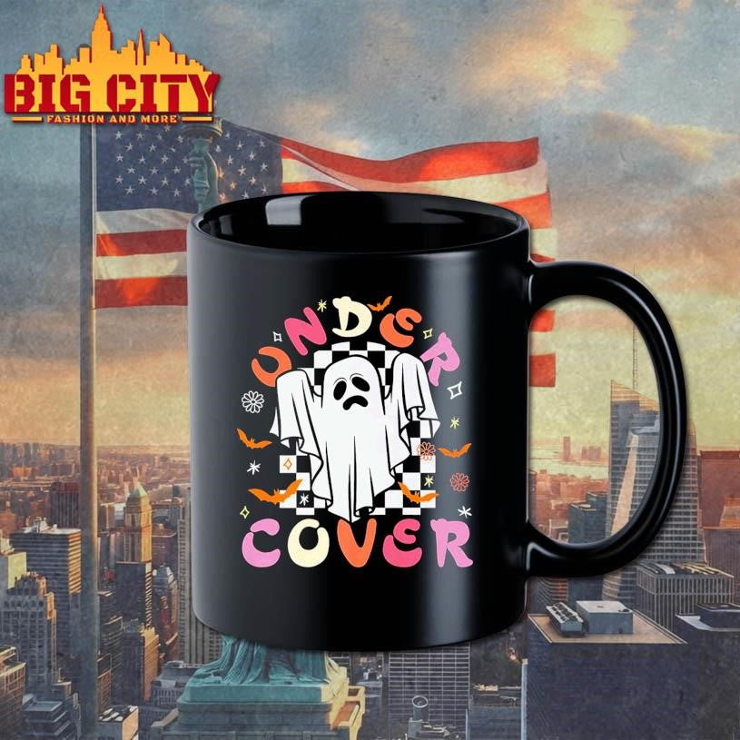 Under Cover Cute Ghost Funny Halloween Costume For Girls Premium Shirt