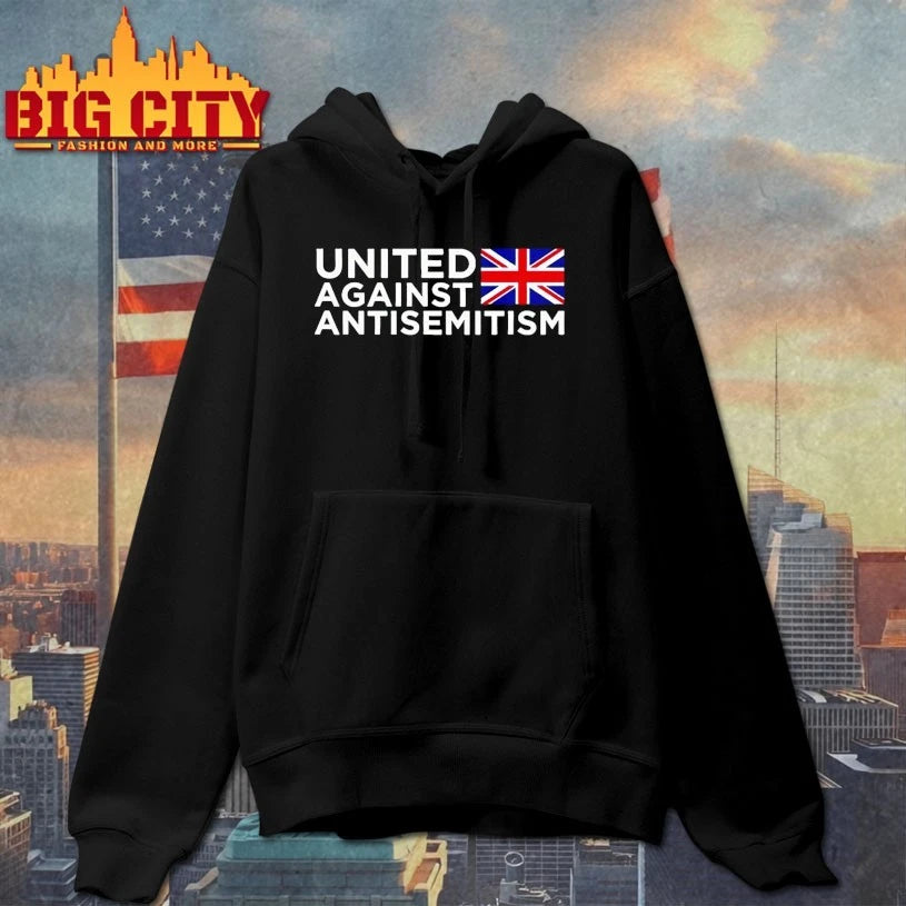 United Against antisemitism United Kingdom flag shirt