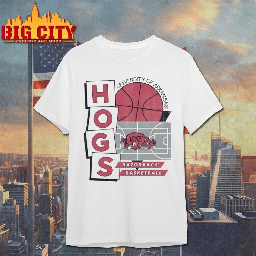University Of Arkansas Hogs Razorback Basketball Shirt