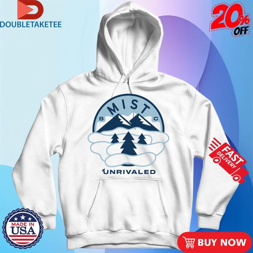 Unrivaled Mist Basketball Club Mountain T-shirts
