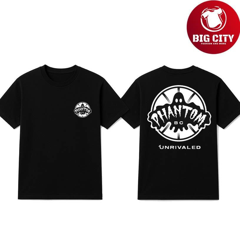 Unrivaled Phantom Basketball Club Logo Two Sided Shirt