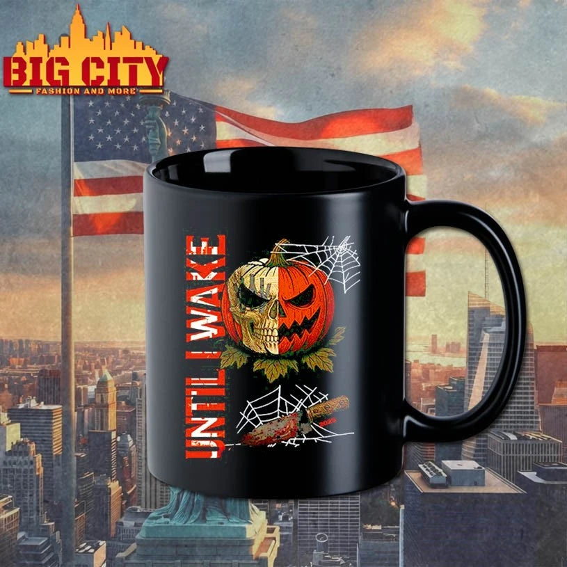 Until I Wake Pumpkin Skull Halloween 2025 Shirt