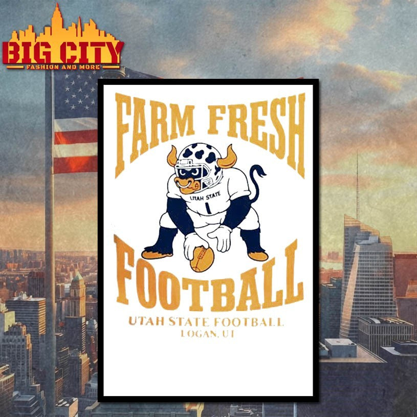 Utah Aggies Farm Fresh Football Shirts