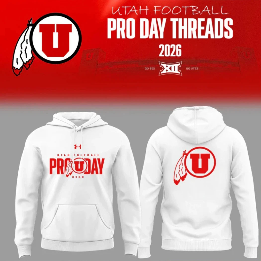 Utah Football Pro Day Threads 2026 Shirt