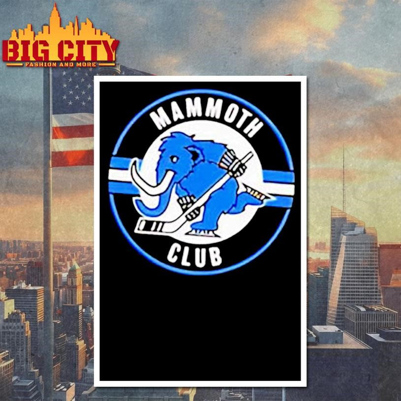 Utah Mammoth hockey club circle logo shirt