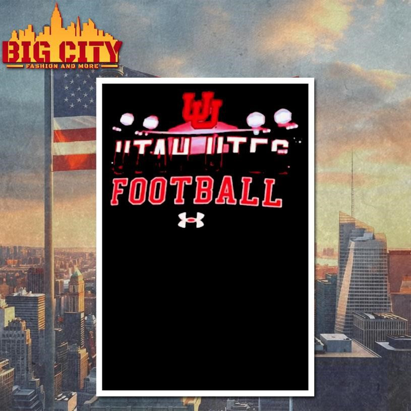 Utah Utes Football Under Armour 2025 Logo Shirt