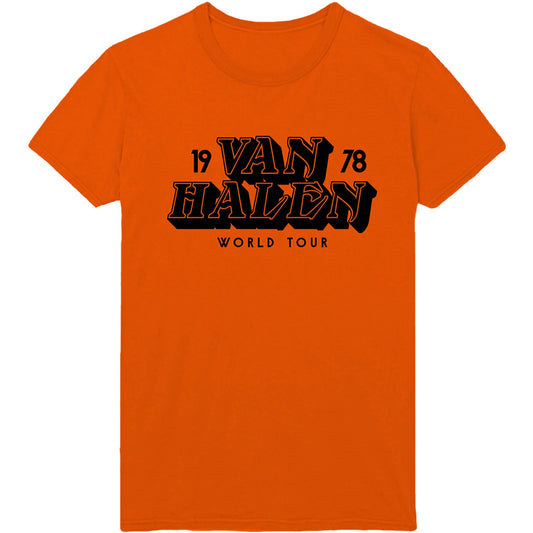 Van Halen T-Shirt: World Tour '78