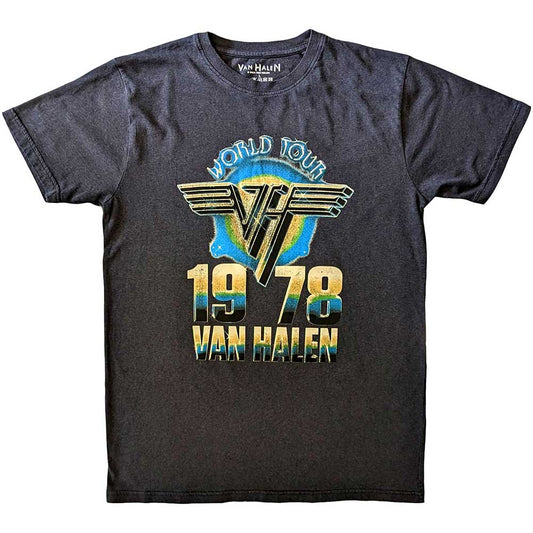 Van Halen T-Shirt: World Tour '78 Style002