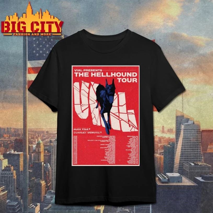 VIAL The Hellhound Tour 26 Poster shirt