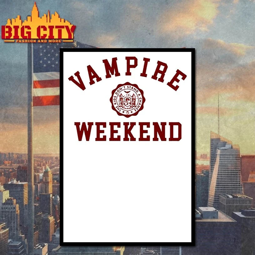 Vampire Weekend Collegiate shirt
