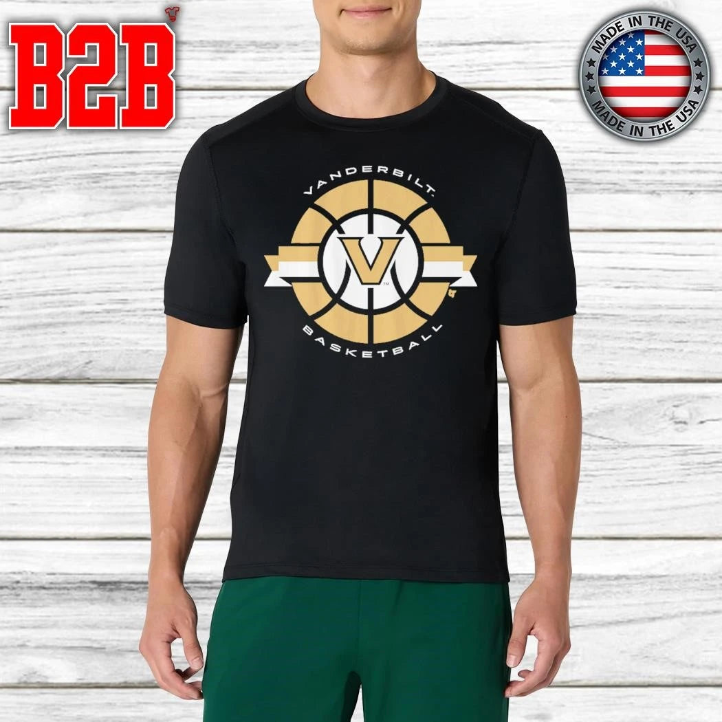 Vanderbilt Basketball Classic Circle Shirt