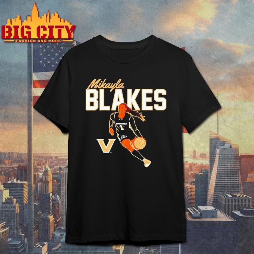 Vanderbilt Commodores Basketball Mikayla Blakes Player Pose Shirt