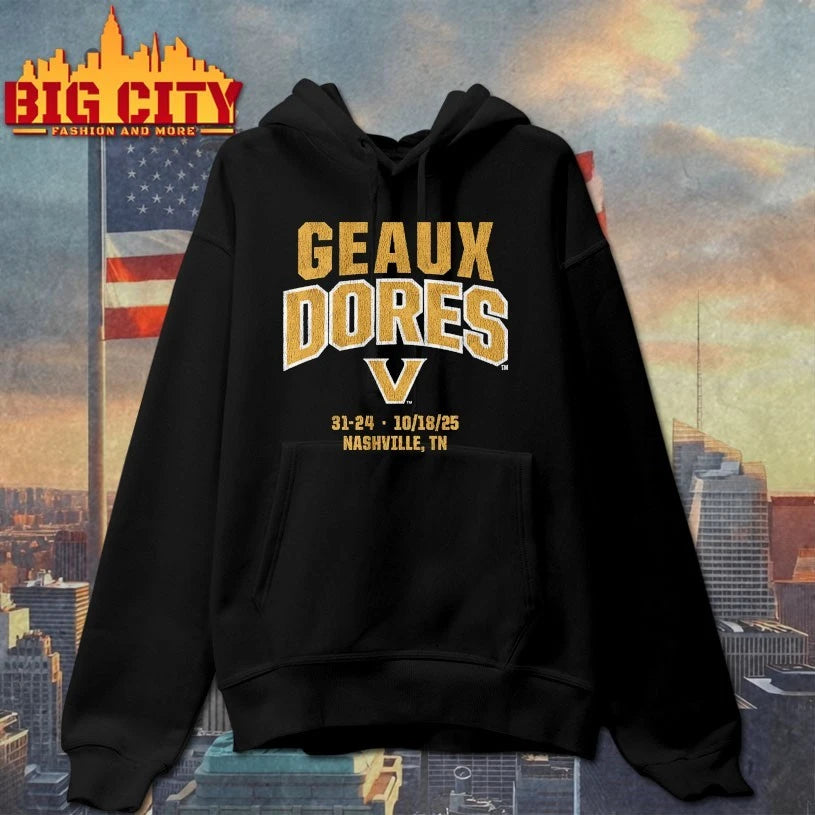 Vanderbilt Commodores Geaux Dores Nashville TN Shirt