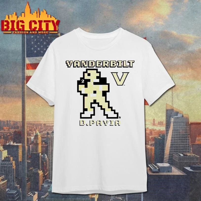 Vanderbilt Football Diego Pavia Retro Baller Shirt