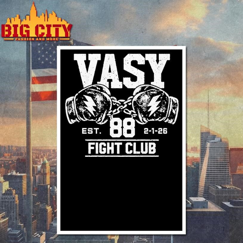 Vasy Fight Club 88 Est 2 1 26 Shirt