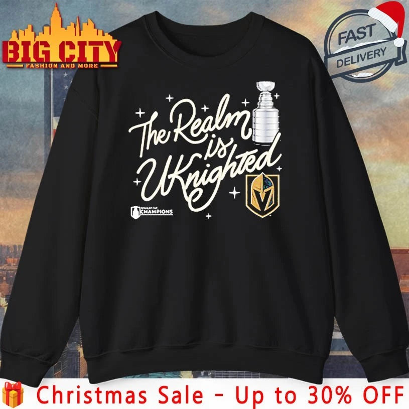 Vegas Golden Knights The Realm Is Uknighted shirt