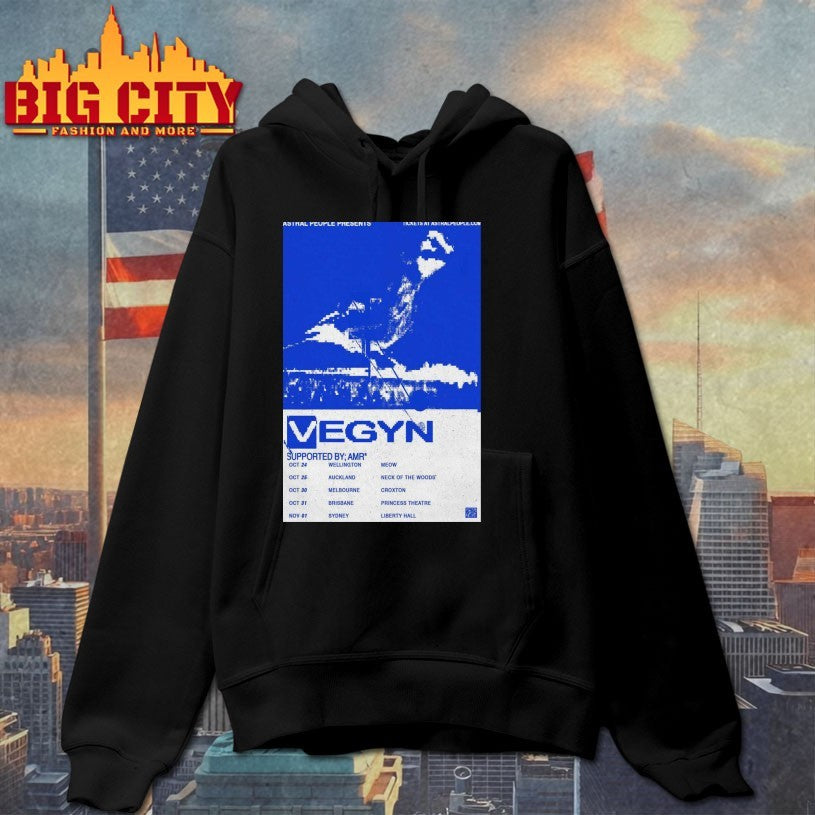 Vegyn Tour Australia 2025 Poster Shirt