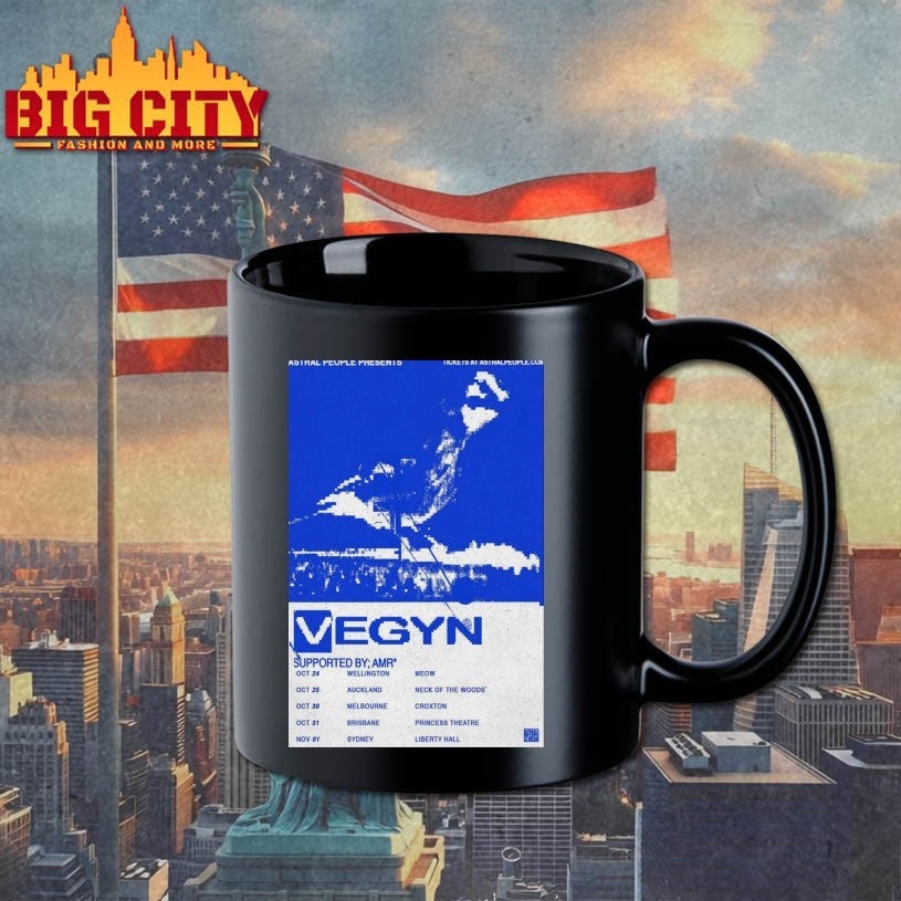 Vegyn Tour Australia 2025 Poster Shirt