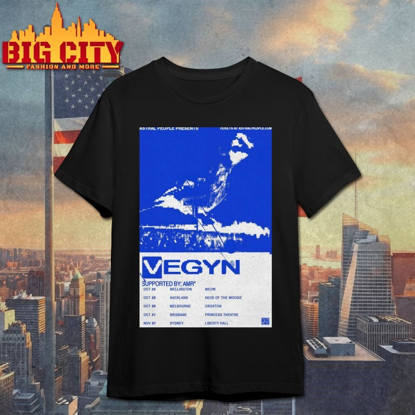 Vegyn Tour Australia 2025 Poster Shirt