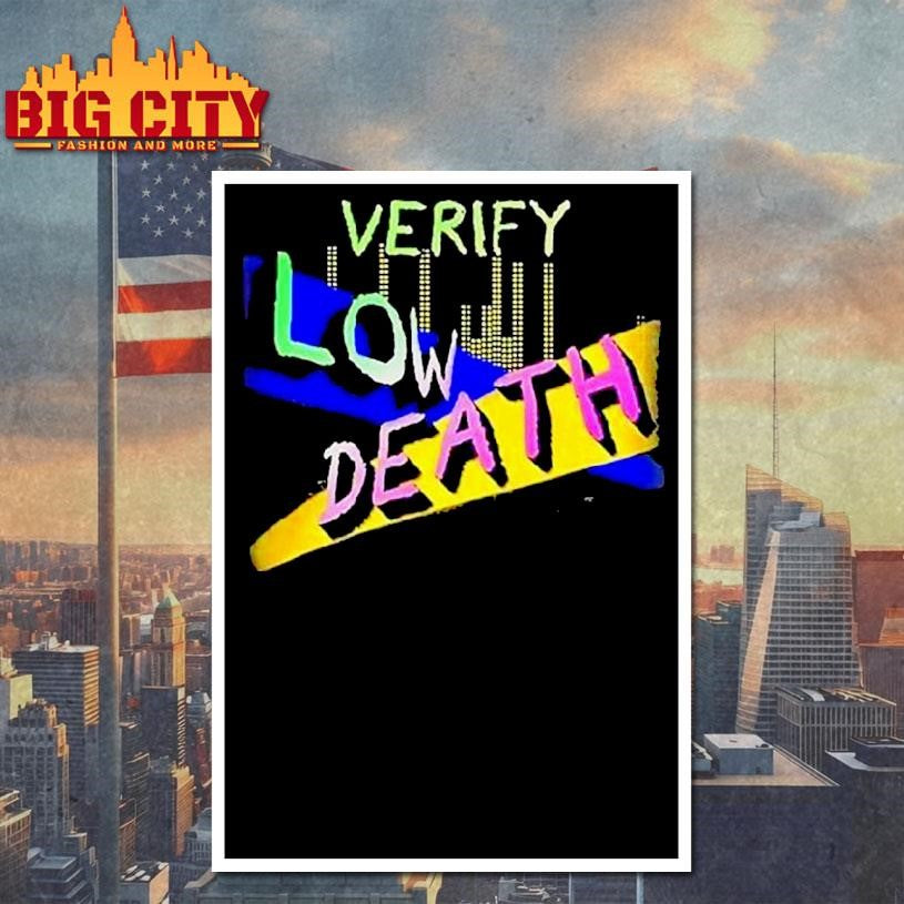 Verify Low Death Melody Retro Shirt