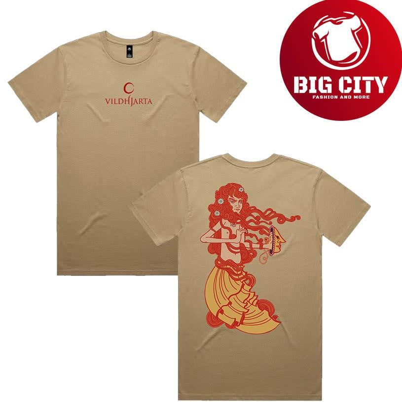 Vildhjarta Dancer Tee Sand 2025 Two Sided Shirt