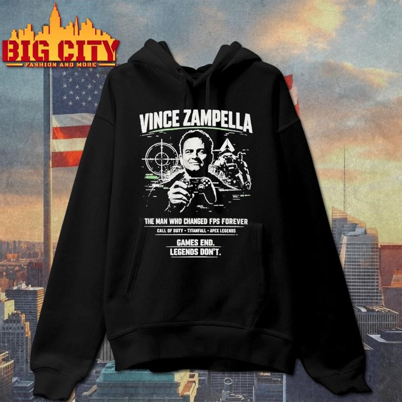 Vince Zampella The Man Who Changed Fps Forever Shirt