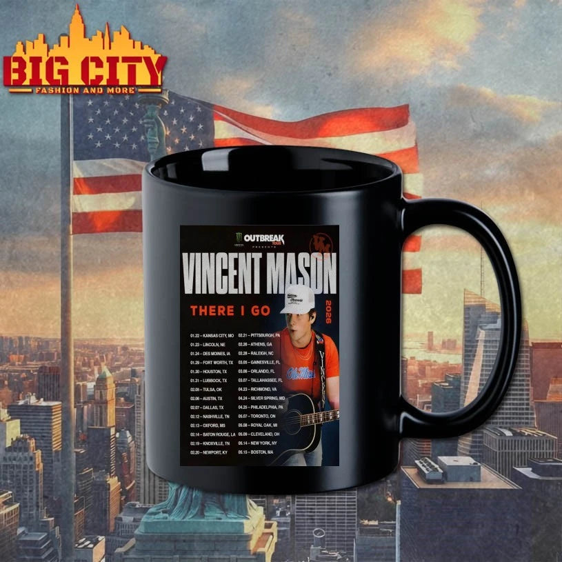 Vincent Mason Fall Tour 2026 Poster shirt