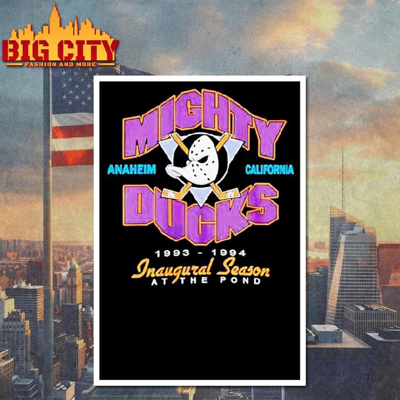 Vintage 1994 Inaugural Season Mighty Ducks Shirt