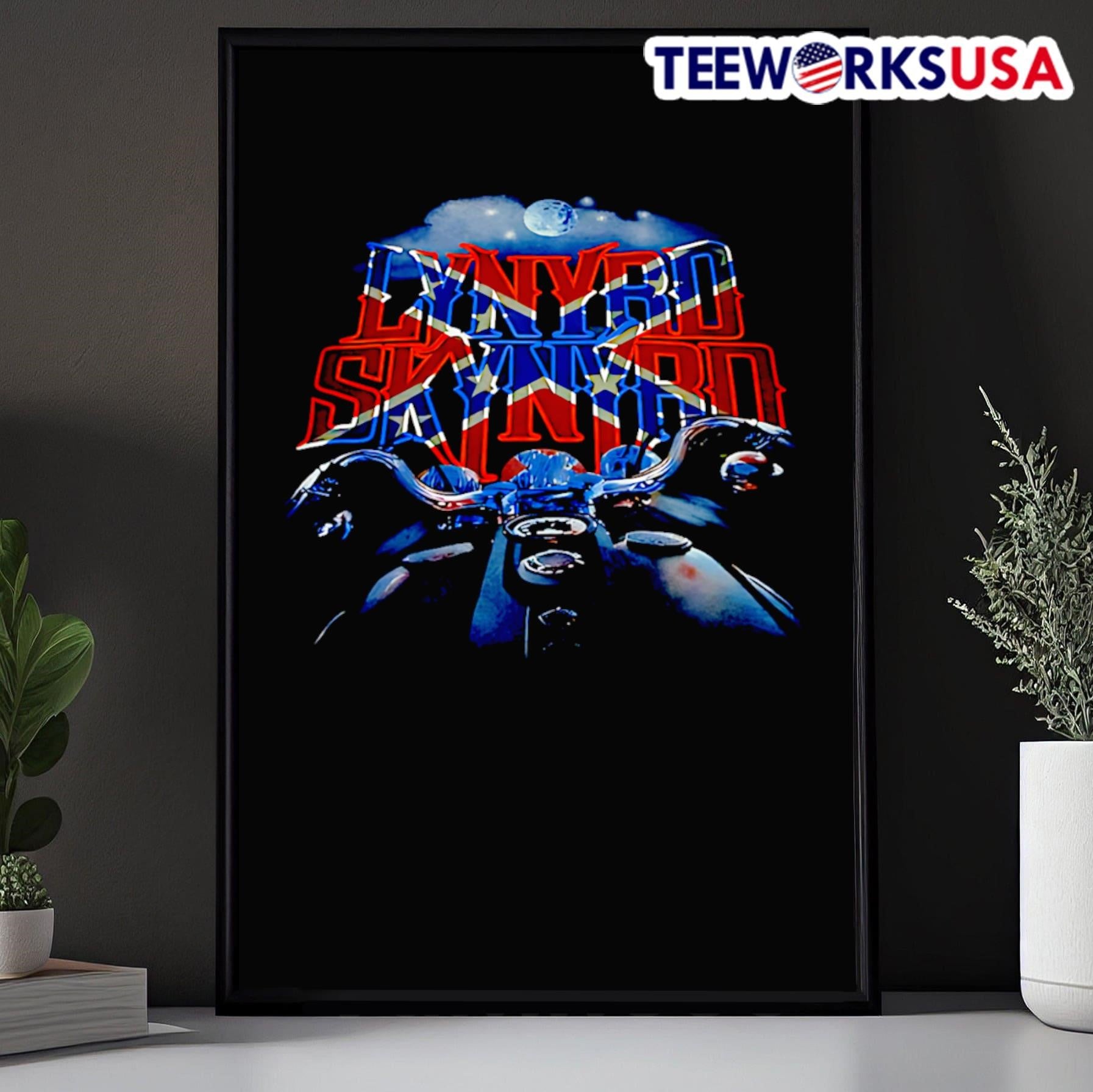 Vintage Lynyrd Skynyrd Motorcycle Shirt
