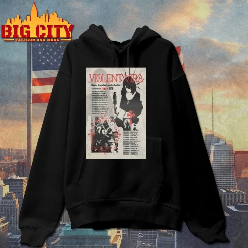 Violent Vira Chasing Ghosts North America Tour Part II 2025 Poster shirt