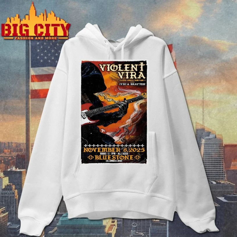 Violent Vira Concert Nov 08 2025 Columbus, OH Poster shirt