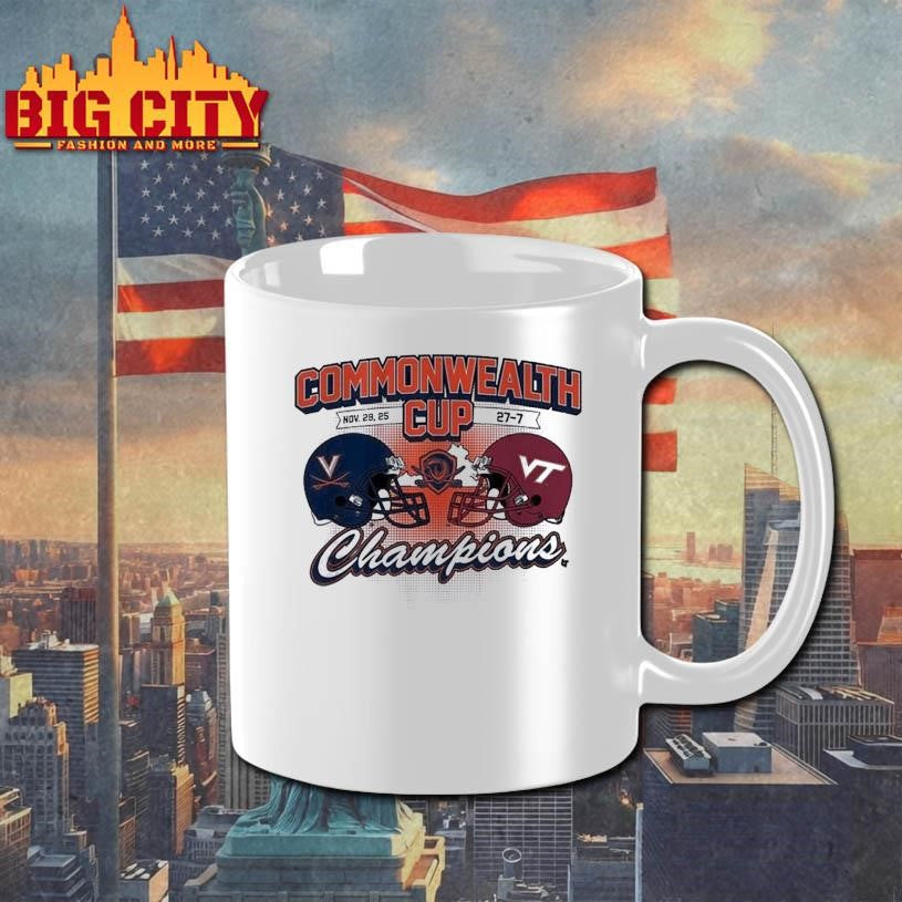 Virginia Cavaliers Commonwealth Cup Winner 2025 Shirt
